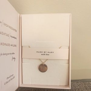 Made By Mary Texas state disc necklace- 1/2”